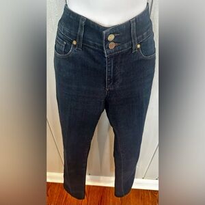 PAIGE Women's Midnight Blue Hidden Hills Straight Leg Jeans - FINAL PRICE